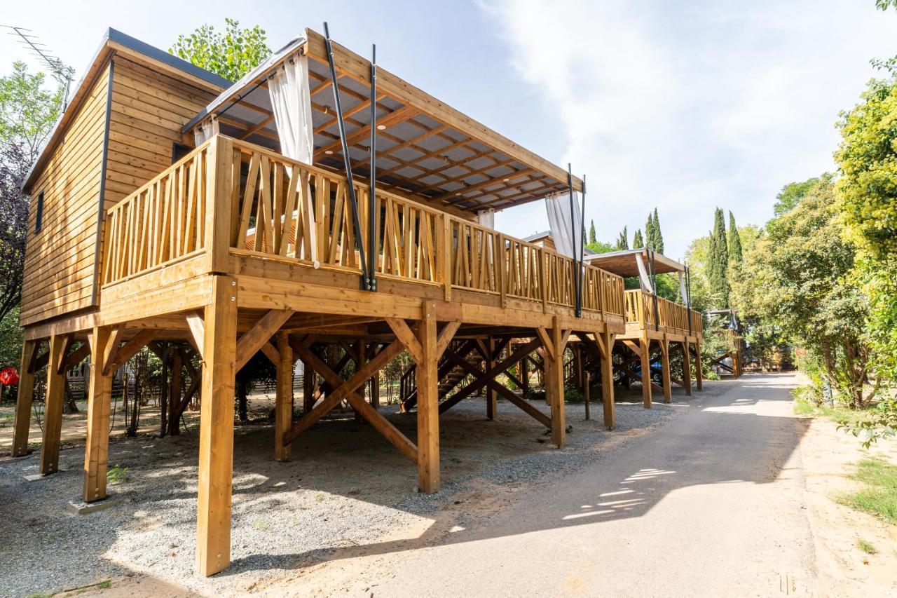 Camping Maeva Respire Ecolodge L'Etoile D'Argens Fréjus Buitenkant foto